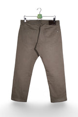 Pantaloni - Pierre Cardin chino kaki taupe din bumbac – L – Bărbați - detaliu