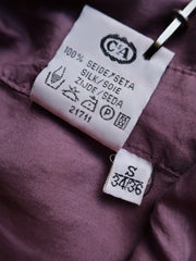 Camasa (100%matase) Vintage - marimea S/M - Femei