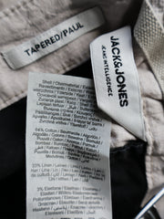 Pantaloni (bumbac&in) Jack&Jones - marimea S/M W32/L32 - Barbati