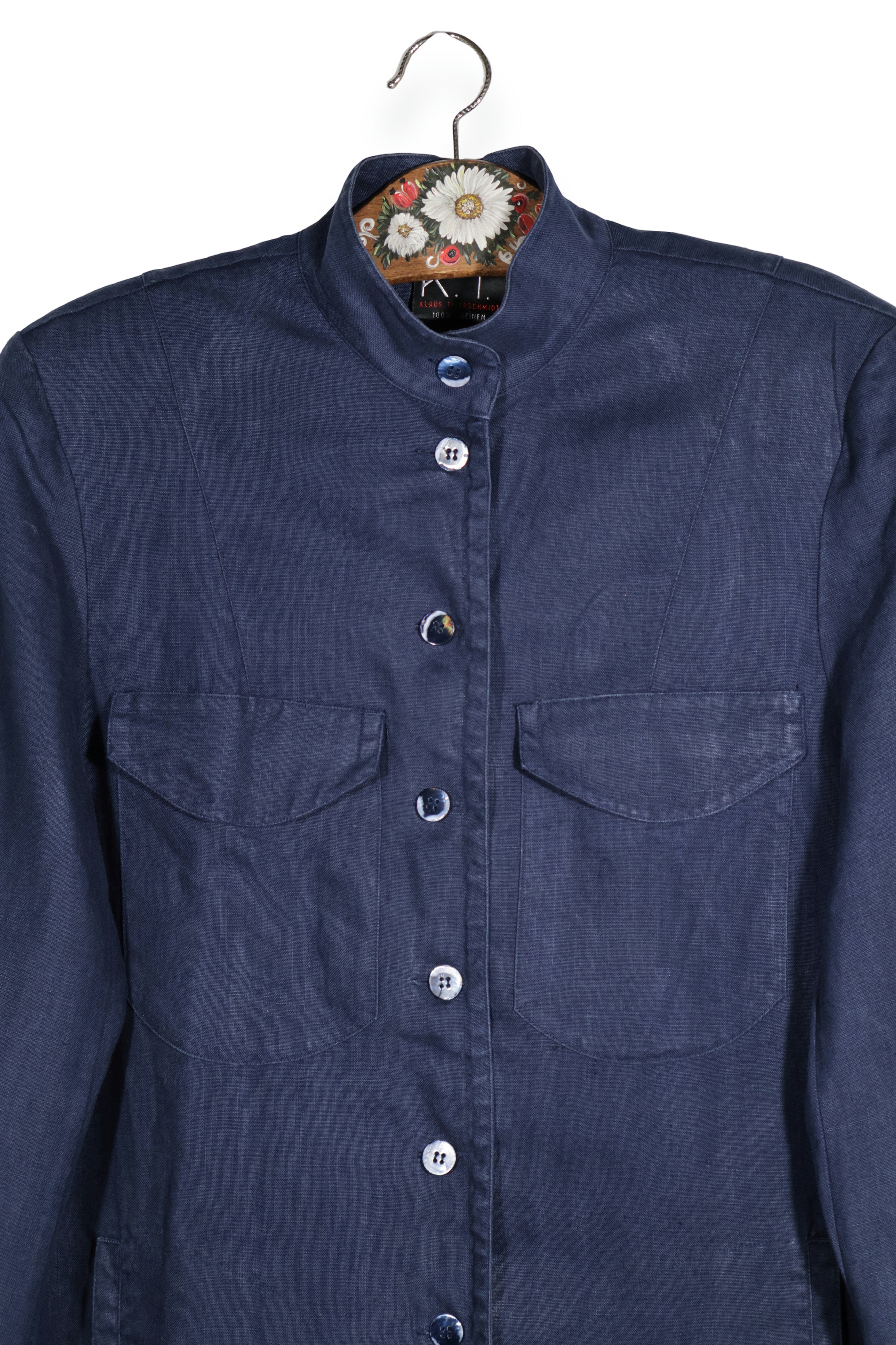 Klaus Thierschmidt – camasa stil jachetă – detaliu – second-hand premium
