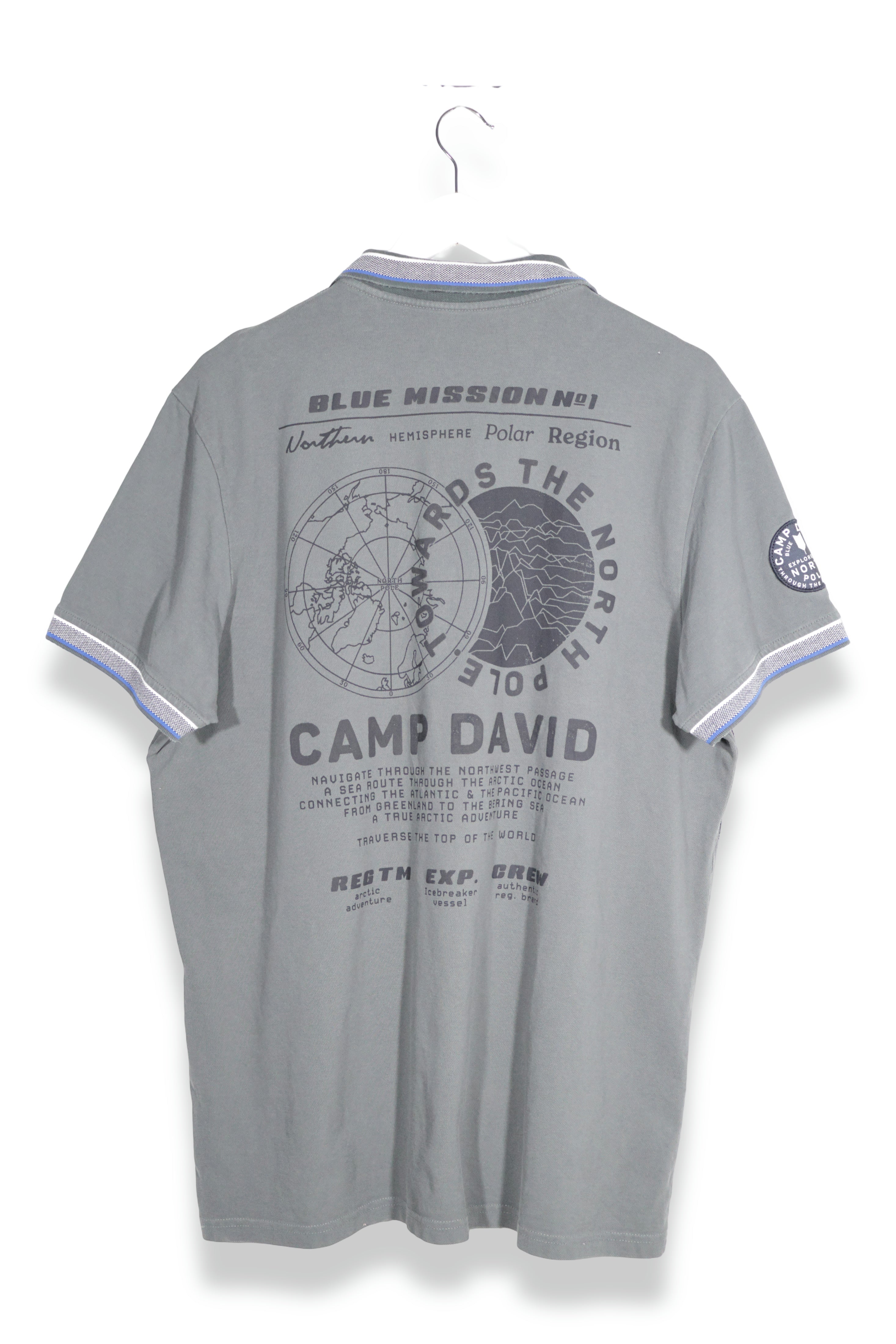 Camp David – tricou – vedere din spate – second-hand premium