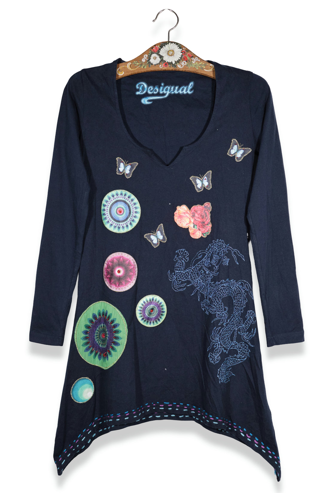 Desigual – bluză – vedere din față – second-hand premium