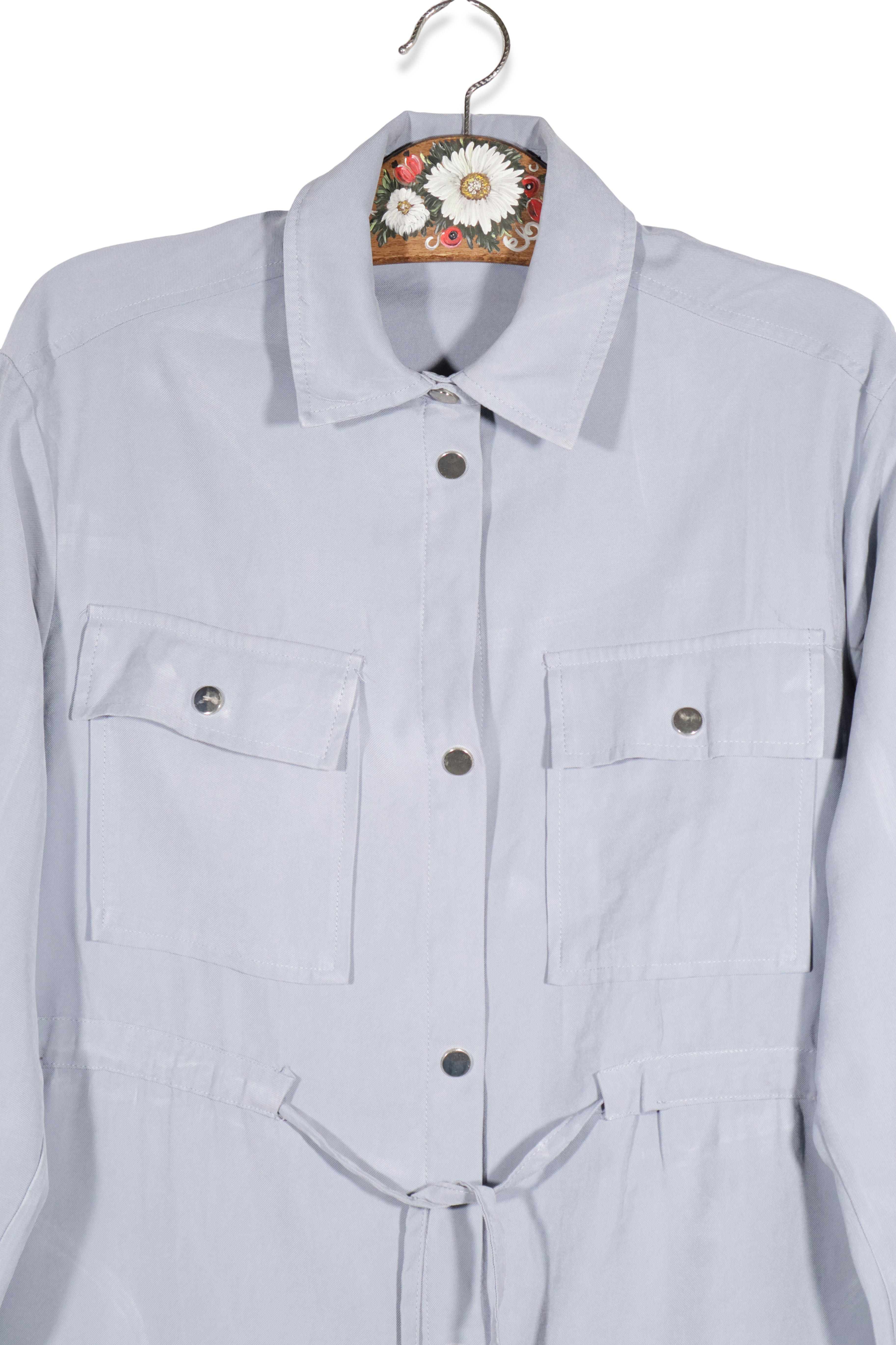 Zara – camasa stil rochie – detaliu – second-hand premium