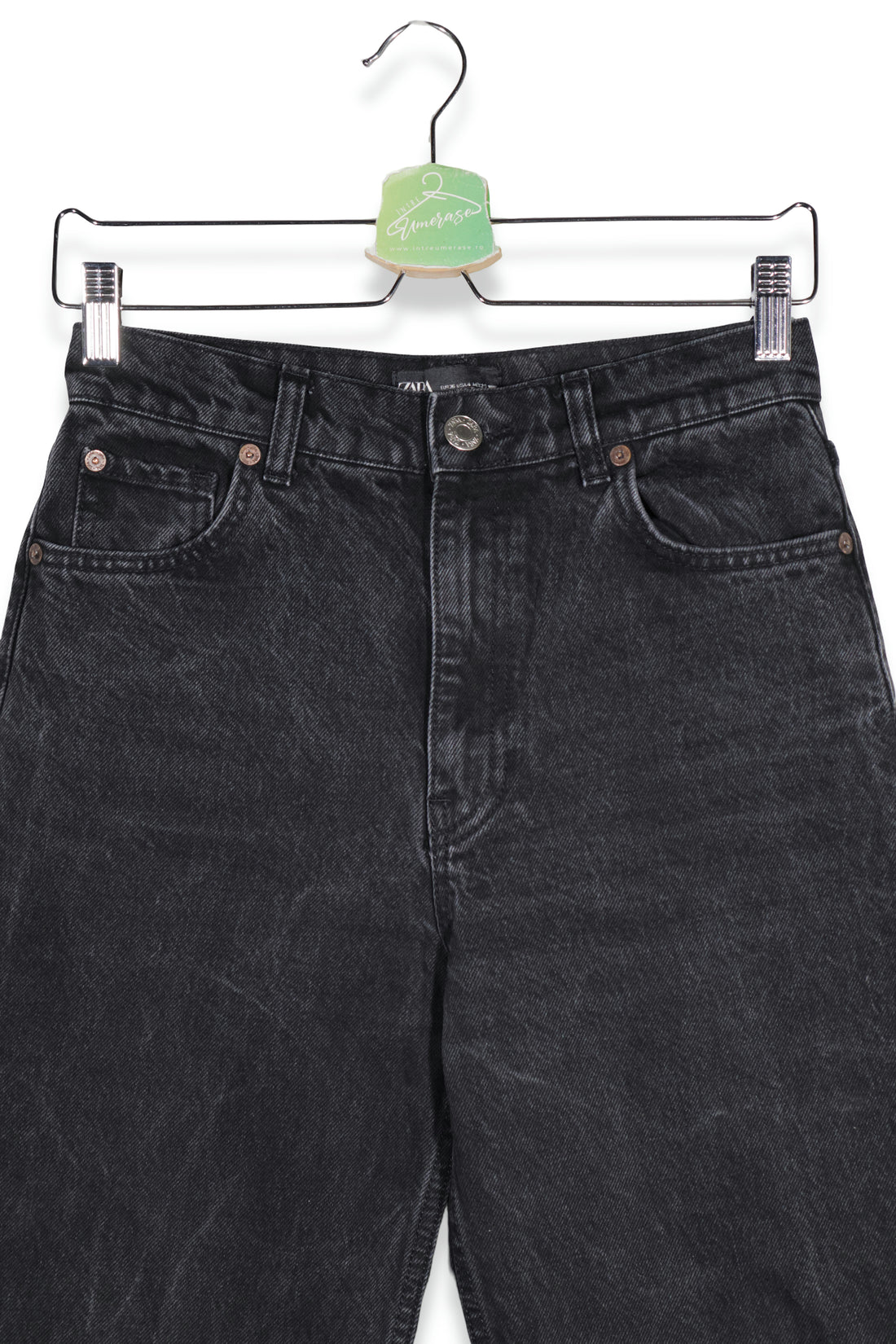 ZARA – blugi – detaliu – second-hand premium