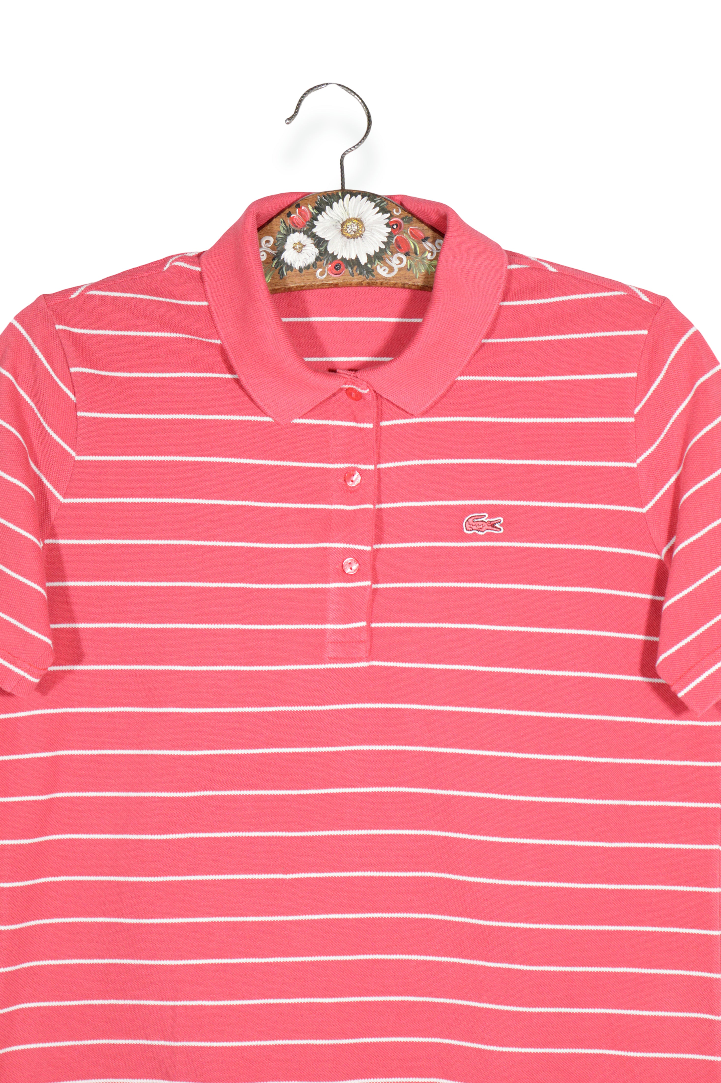 LACOSTE – tricou – detaliu – second-hand premium