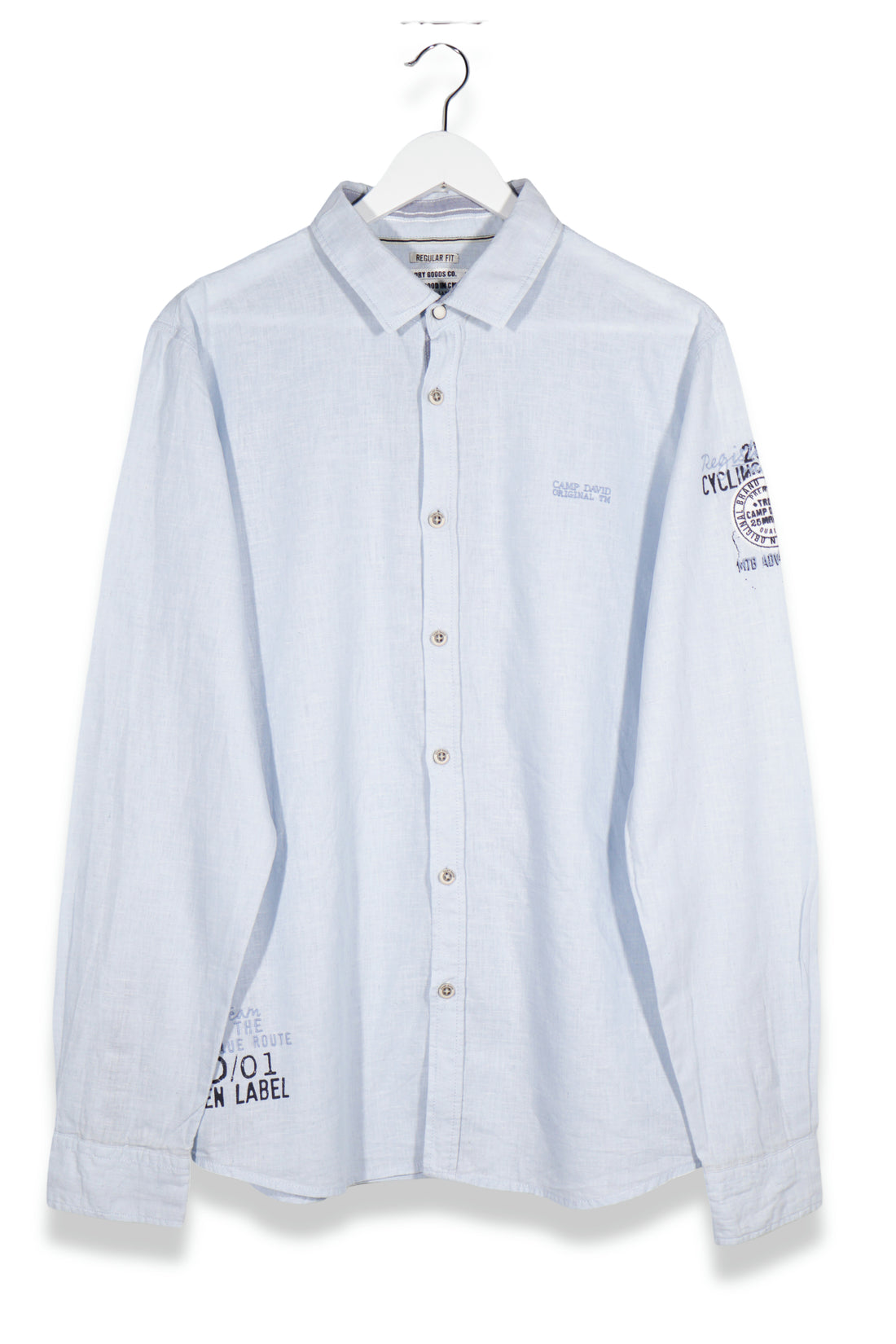 CAMP DAVID – cămașă – vedere din față – second-hand premium