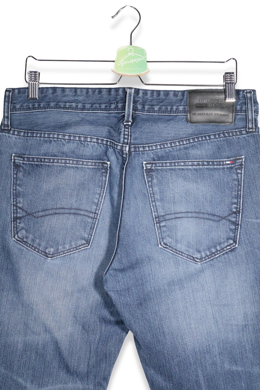 HILFIGER DENIM – blugi – detaliu – second-hand premium