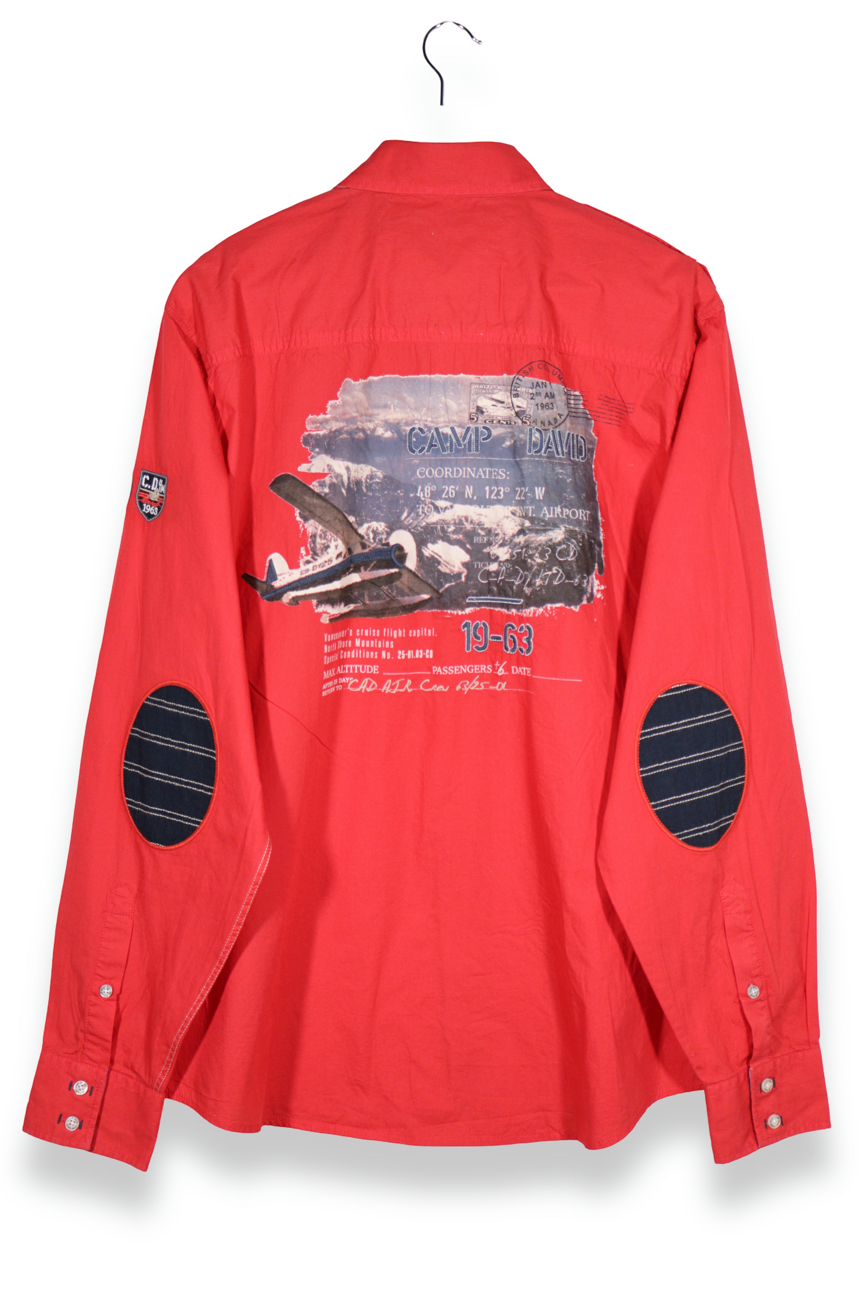 Camp David – cămașă – vedere din spate – second-hand premium