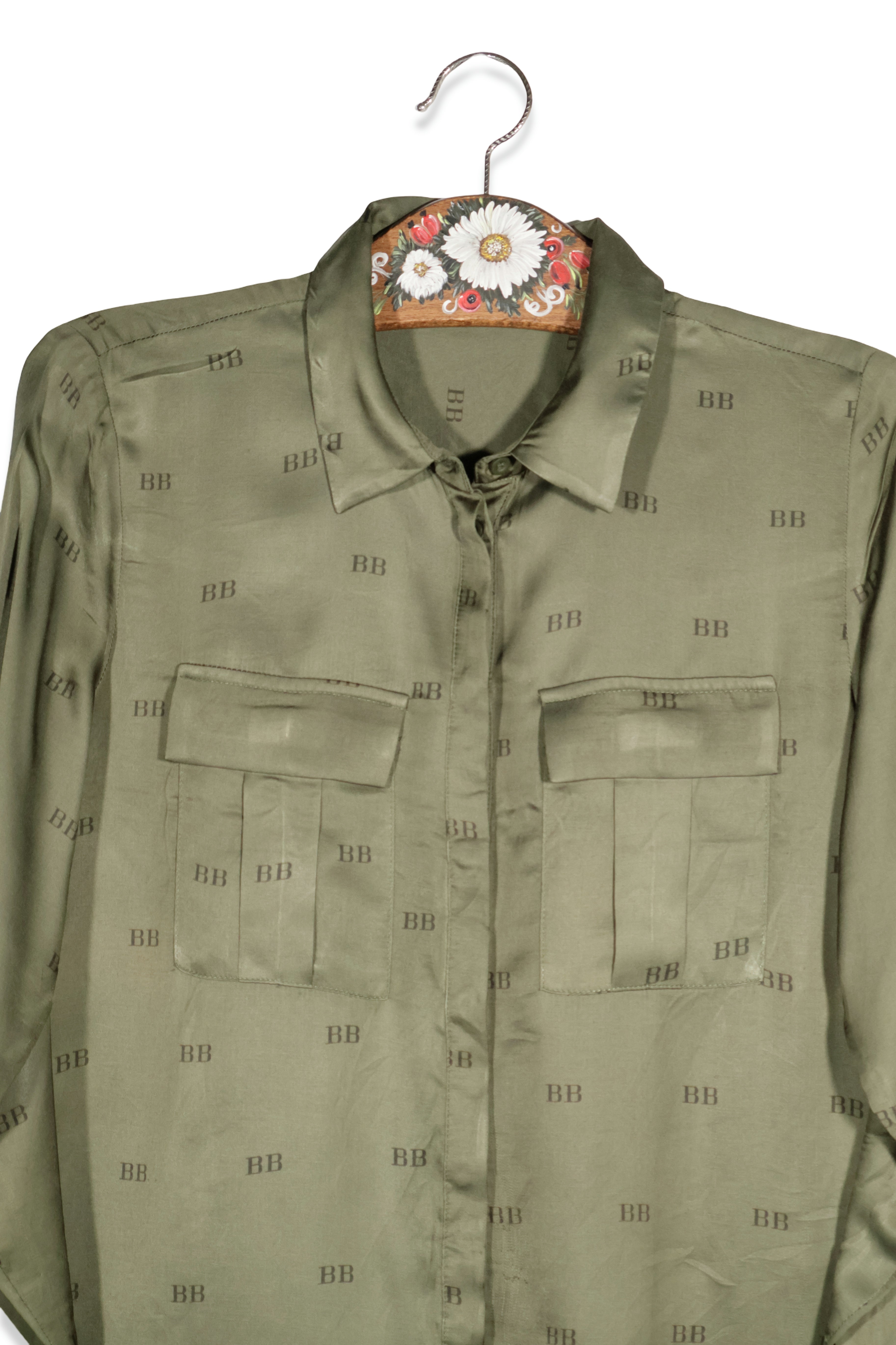 Bruuns Bazaar – cămașă – detaliu – second-hand premium