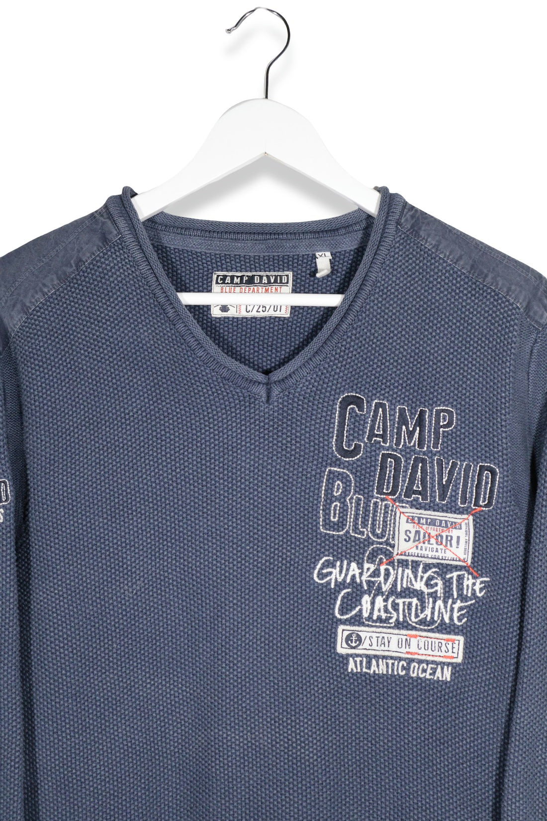 CAMP DAVID – pulover – detaliu – second-hand premium