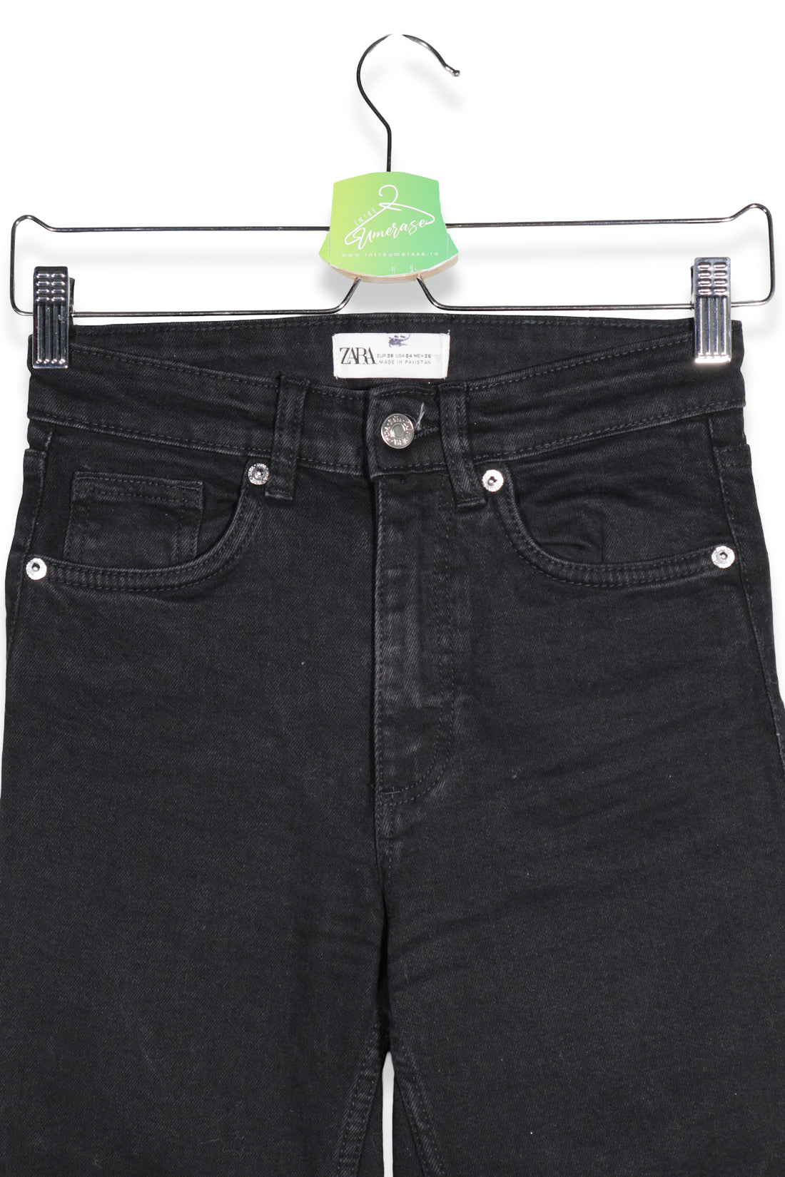ZARA – blugi – detaliu – second-hand premium