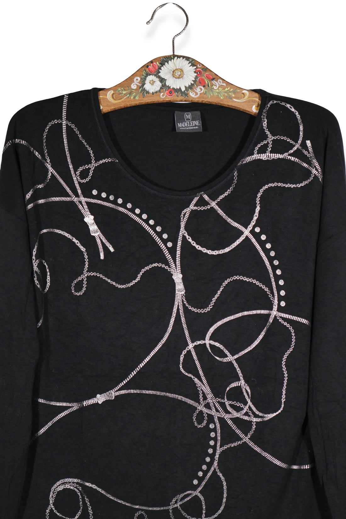 MADELEINE – bluză – detaliu – second-hand premium