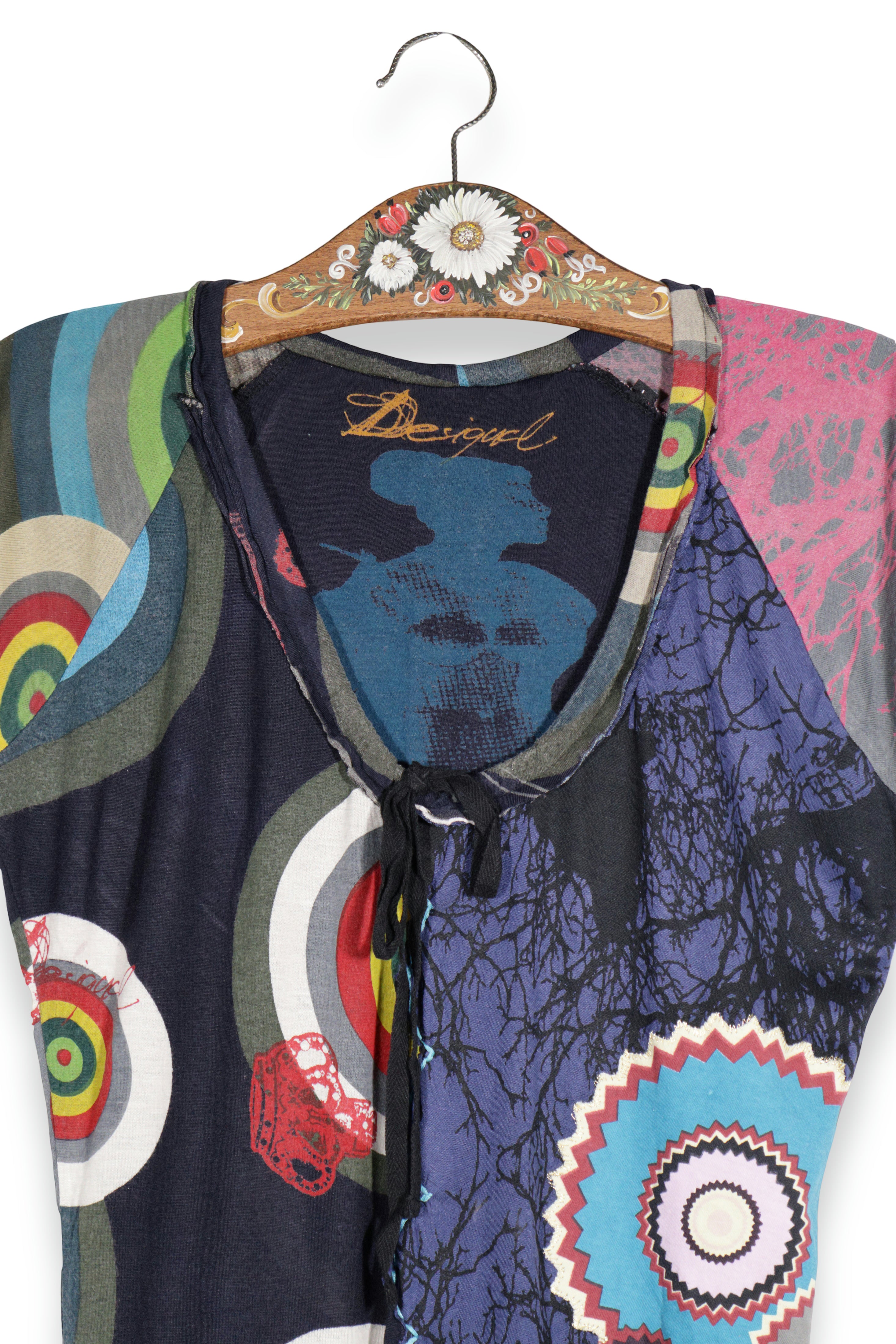 Desigual – tricou – detaliu – second-hand premium