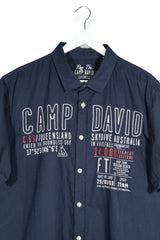 CAMP DAVID – cămașă – detaliu – second-hand premium