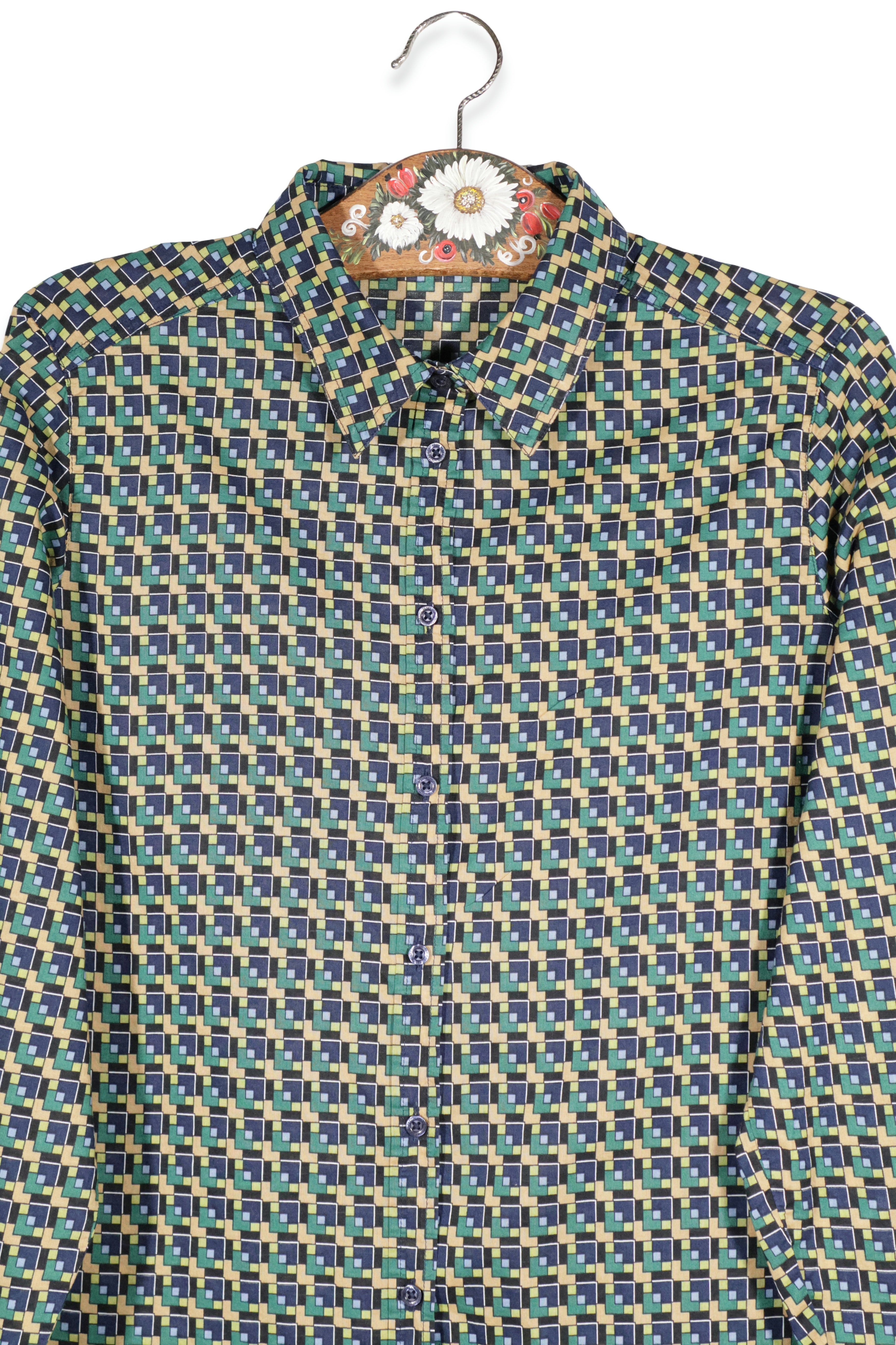 Benetton – cămașă – detaliu – second-hand premium