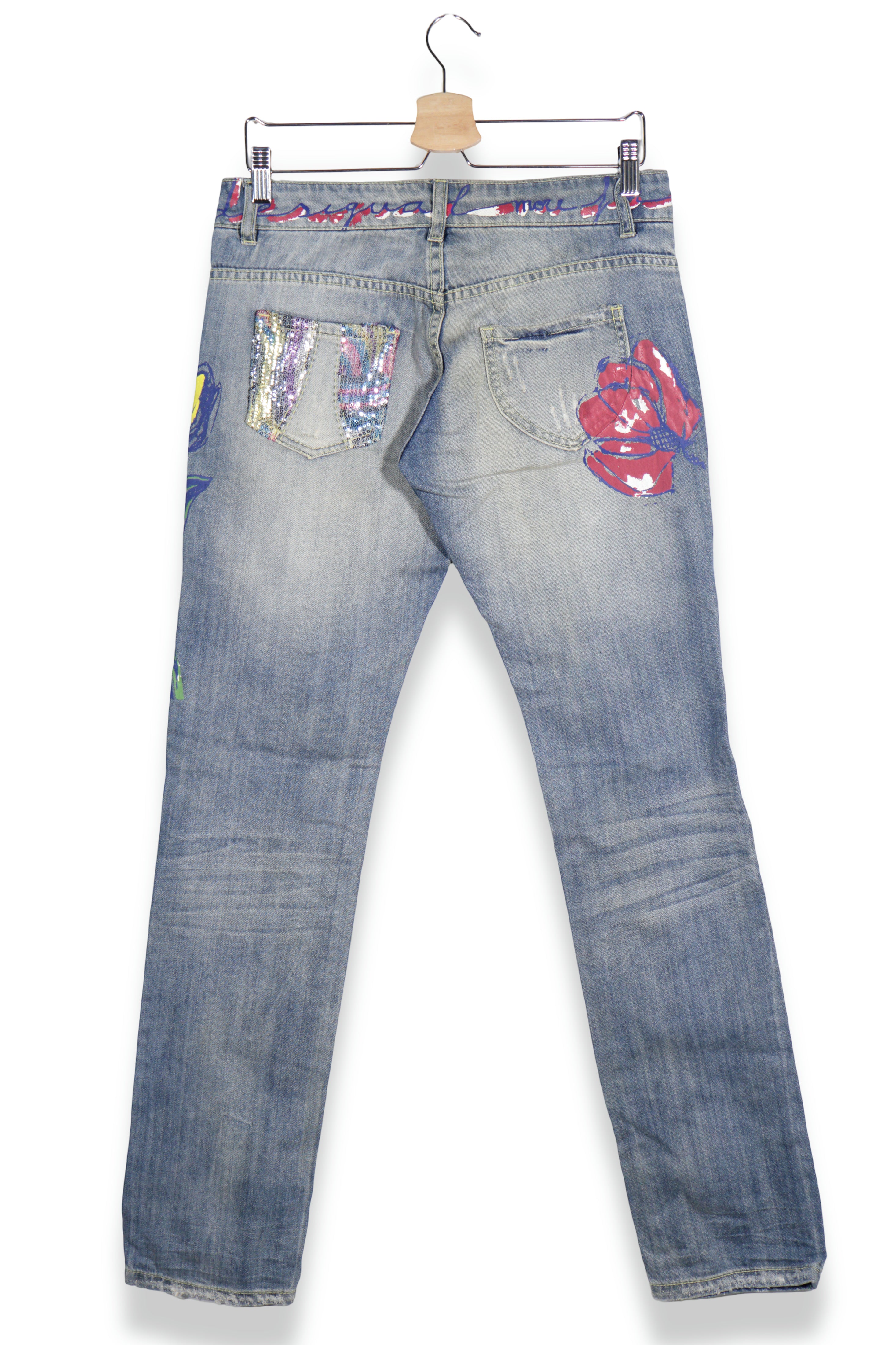 Desigual – blugi – vedere din spate – second-hand premium