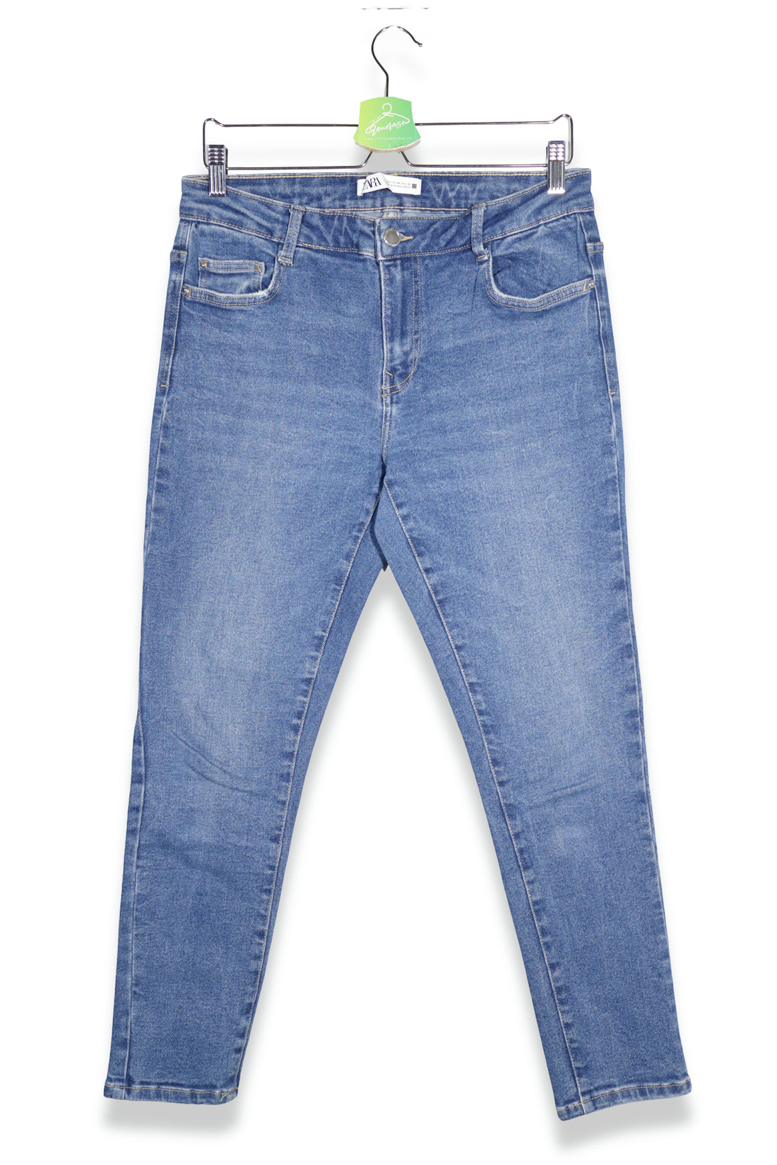 ZARA – blugi – vedere din față – second-hand premium
