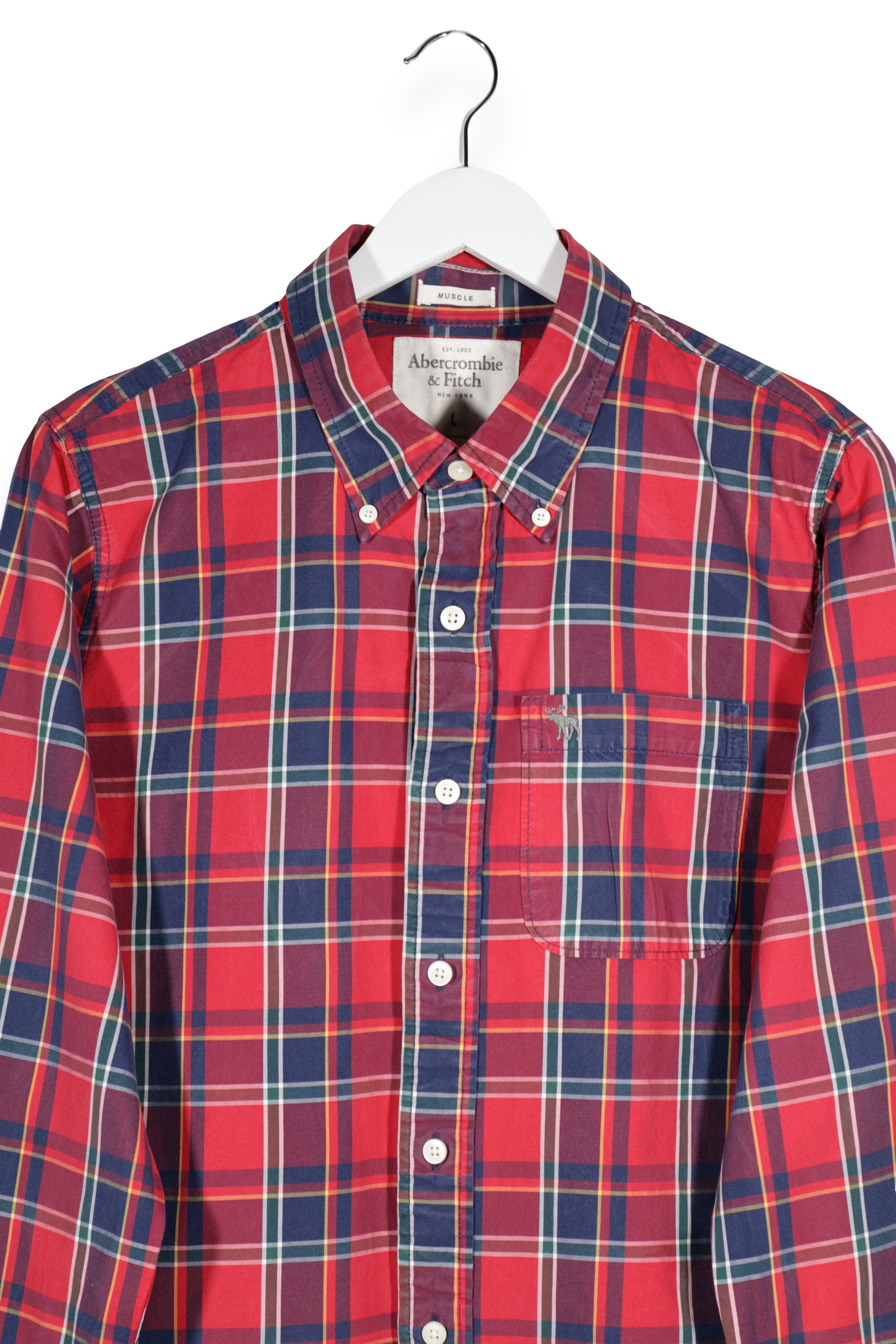 Abercrombie & Fitch – cămașă – detaliu – second-hand premium
