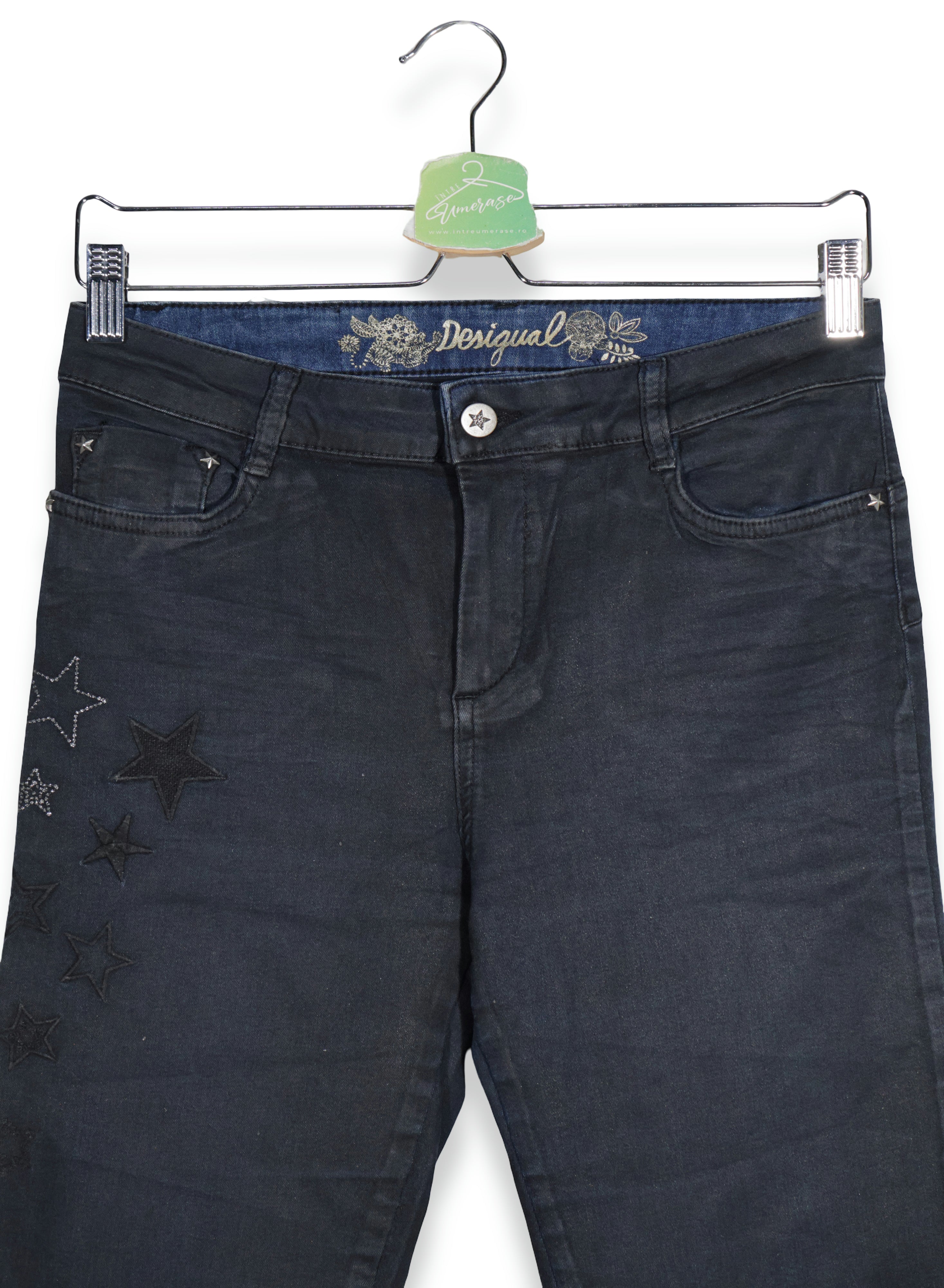 Desigual – blugi – detaliu – second-hand premium
