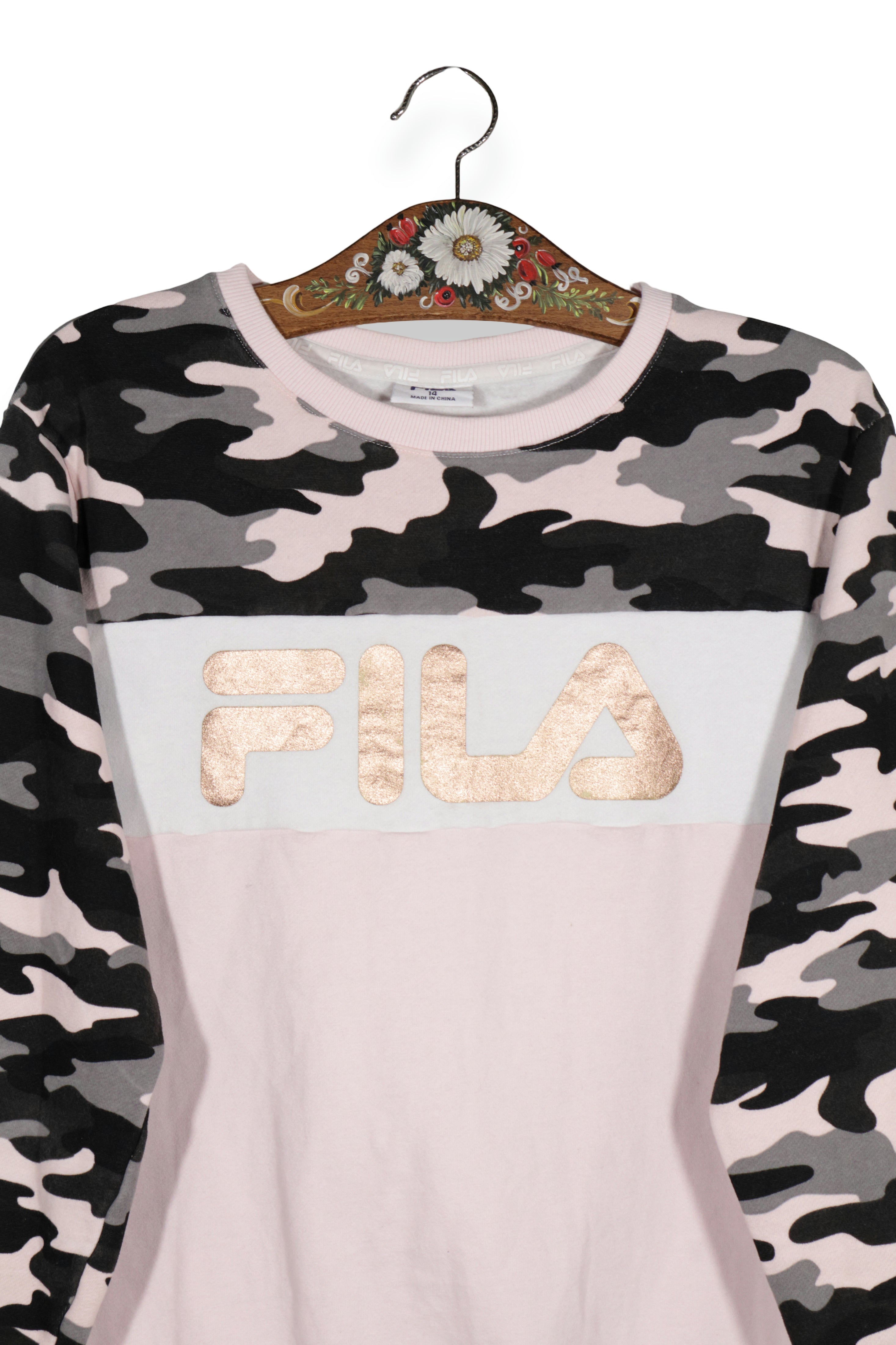 FILA – bluză – detaliu – second-hand premium