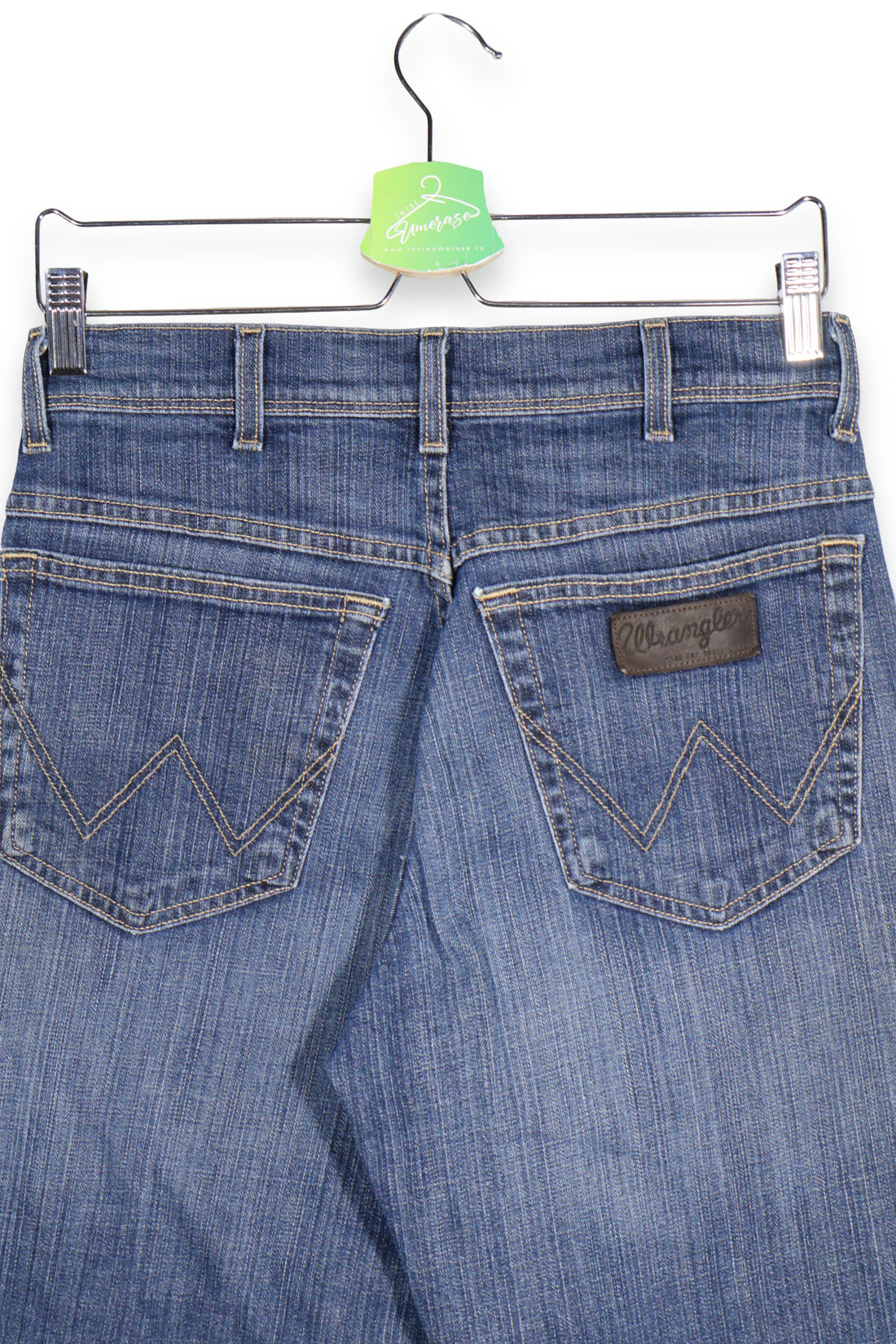 Wrangler – blugi – detaliu – second-hand premium