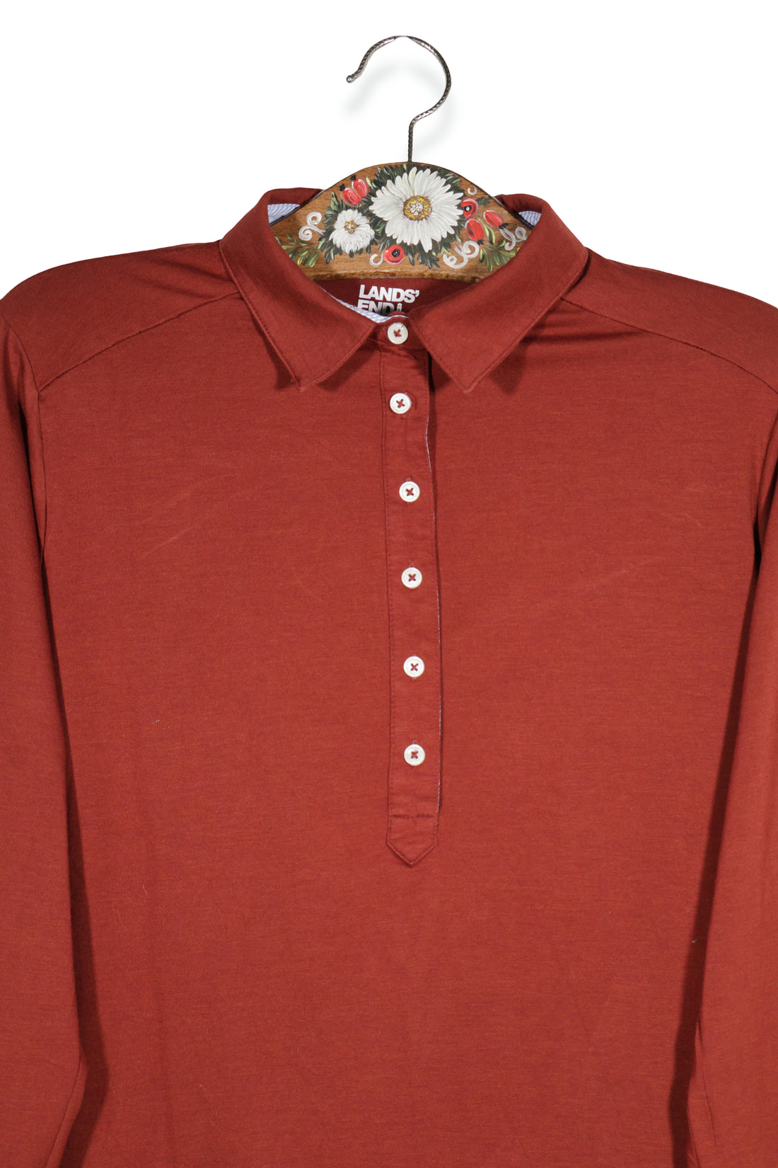 LANDS END – bluză – detaliu – second-hand premium