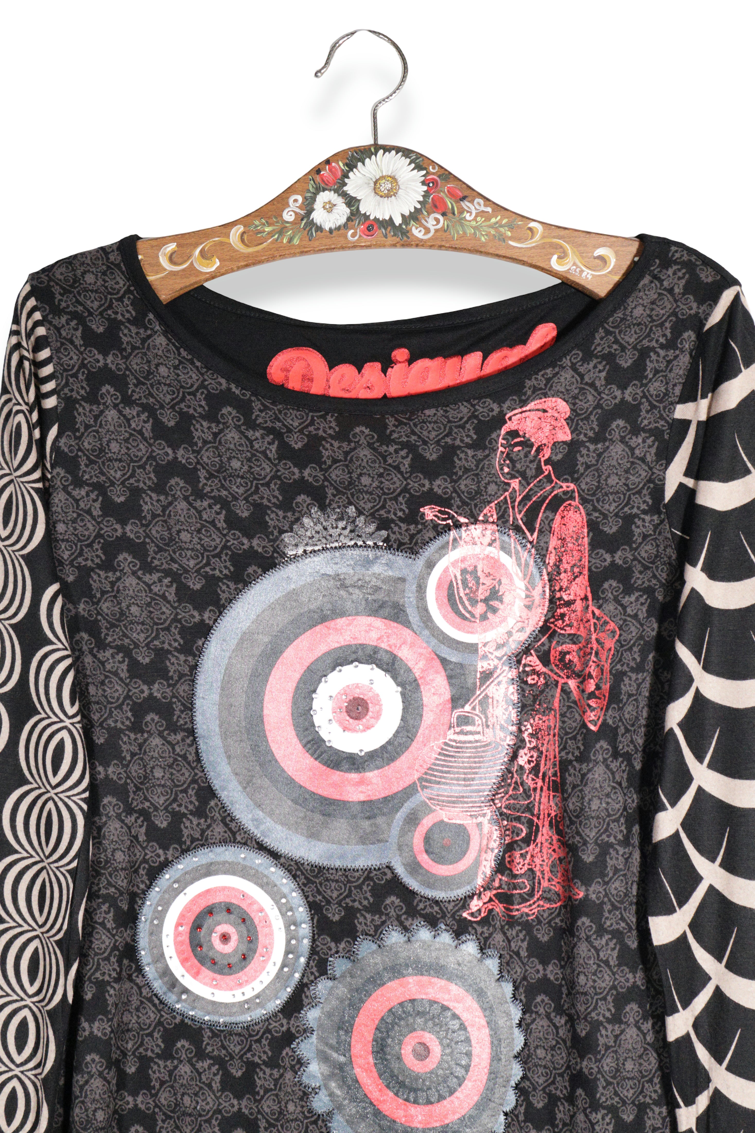 Desigual – bluză – detaliu – second-hand premium