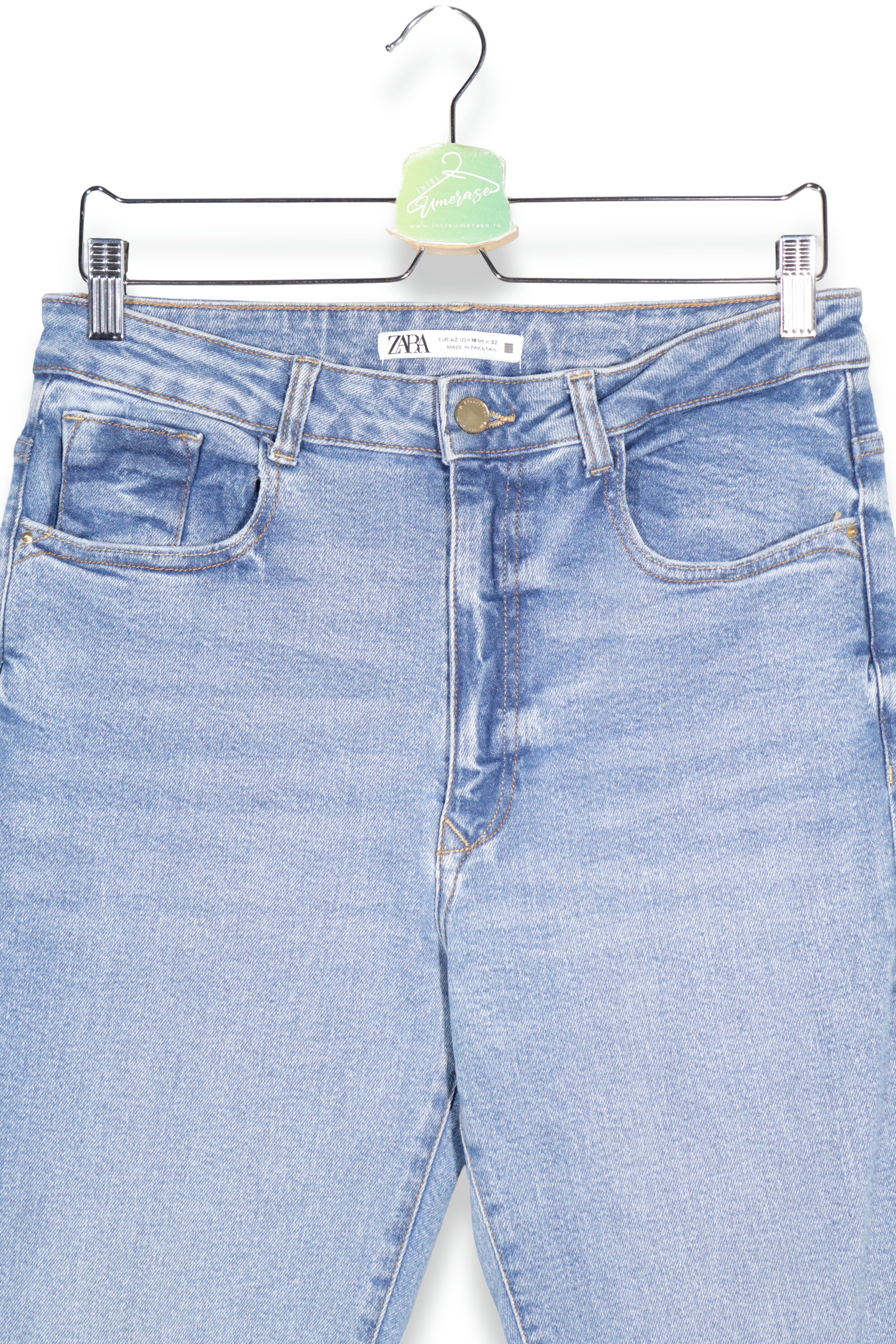 ZARA – blugi – detaliu – second-hand premium