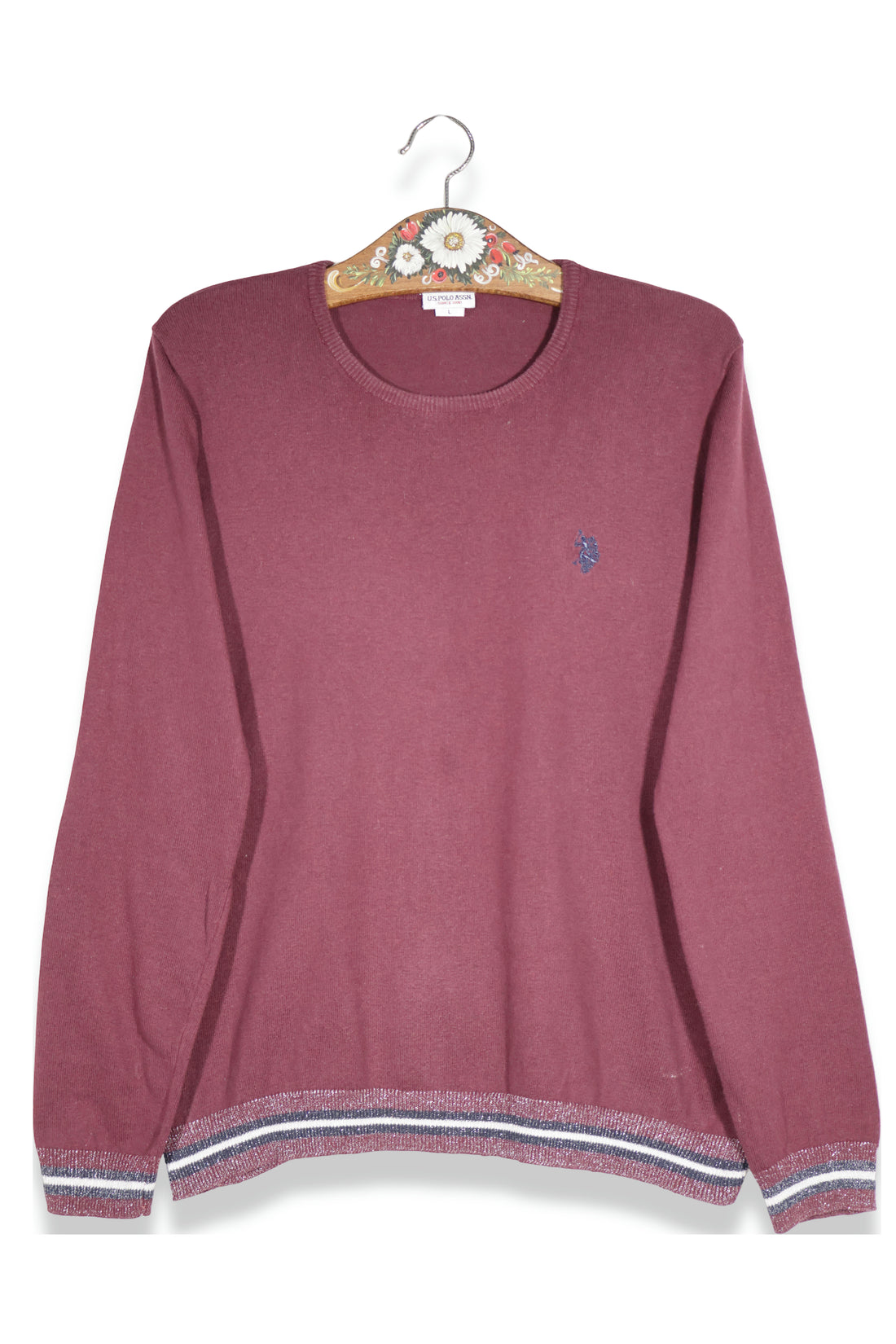 U.S.POLO ASSN. – pulover – vedere din față – second-hand premium