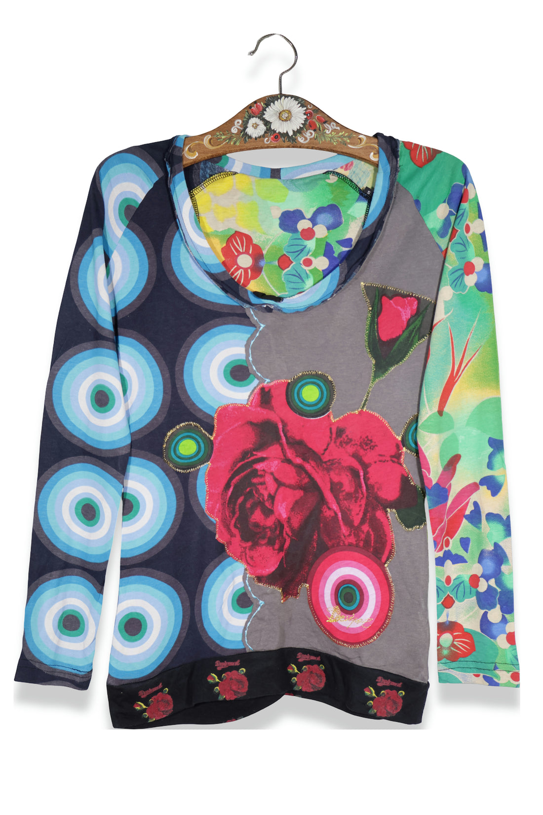 Desigual – bluză – vedere din față – second-hand premium