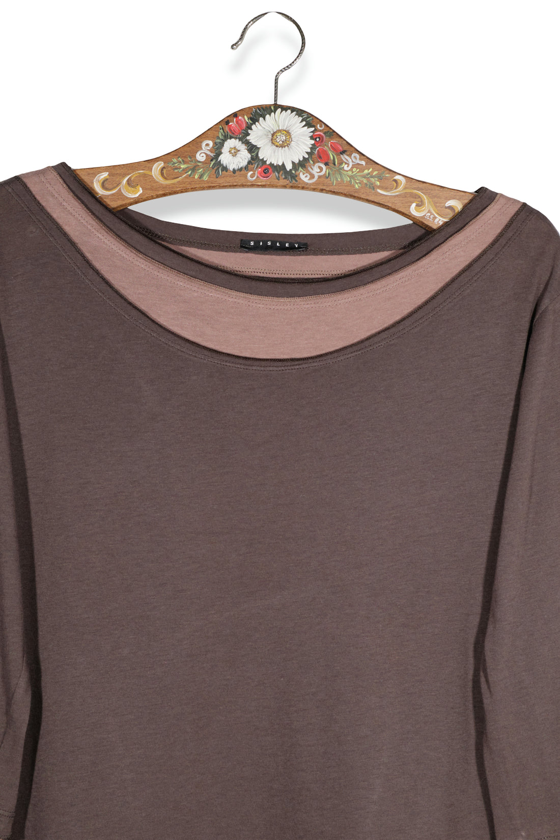 SISLEY – bluză – detaliu – second-hand premium