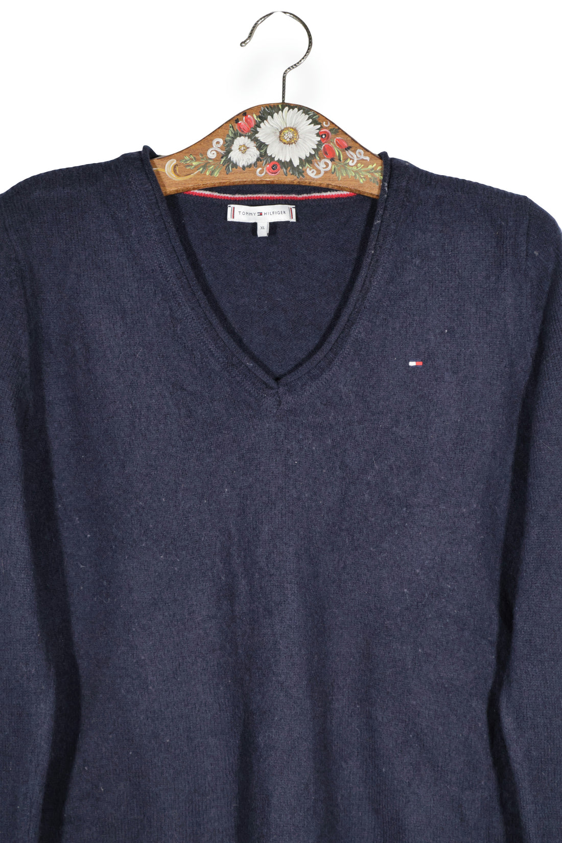 TOMMY HILFIGER – pulover – detaliu – second-hand premium