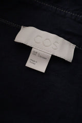 Rochie COS bleumarin mărime L etichetă mărime și compoziție second-hand premium