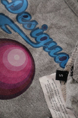Rochie Desigual gri, roz, negru, albastru mărime S etichetă mărime și compoziție second-hand premium