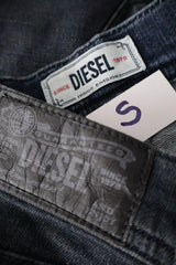 Fusta Diesel albastru închis spălat mărime S etichetă mărime și compoziție second-hand premium