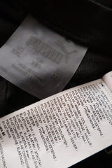 Tricou PUMA negru mărime XXL etichetă mărime și compoziție second-hand premium