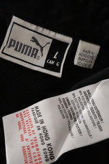 Camasa PUMA negru mărime L etichetă mărime și compoziție second-hand premium