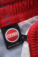 Pantaloni scurti COLMAR albastru deschis mărime XL etichetă mărime și compoziție second-hand premium