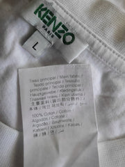 Eticheta marime si compozitie - Tricou Kenzo - L - Femei