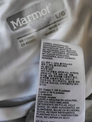 Eticheta marime si compozitie - Tricou Marmot - L - Femei