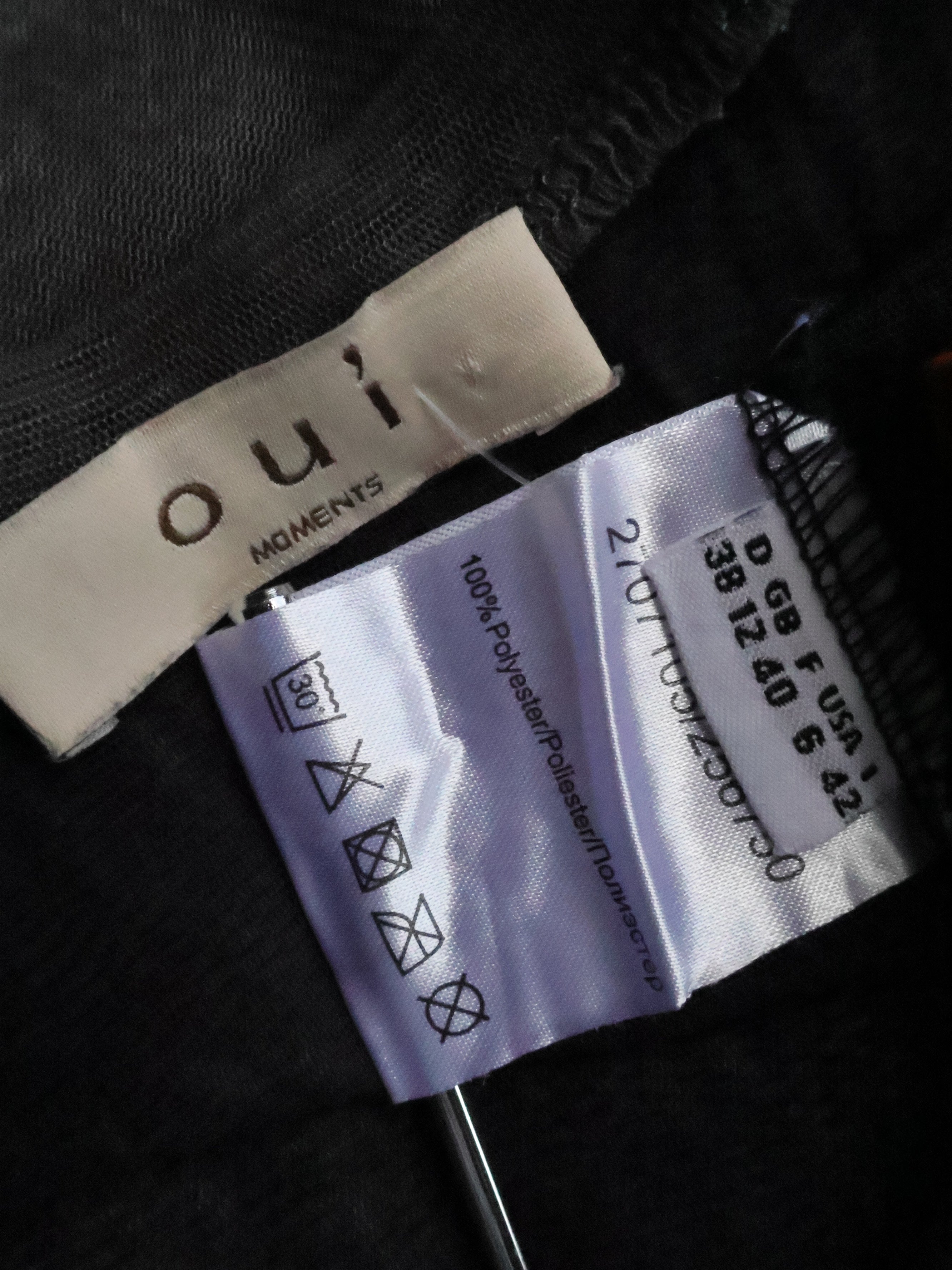 Eticheta marime si compozitie - Bluza oui - M - Femei