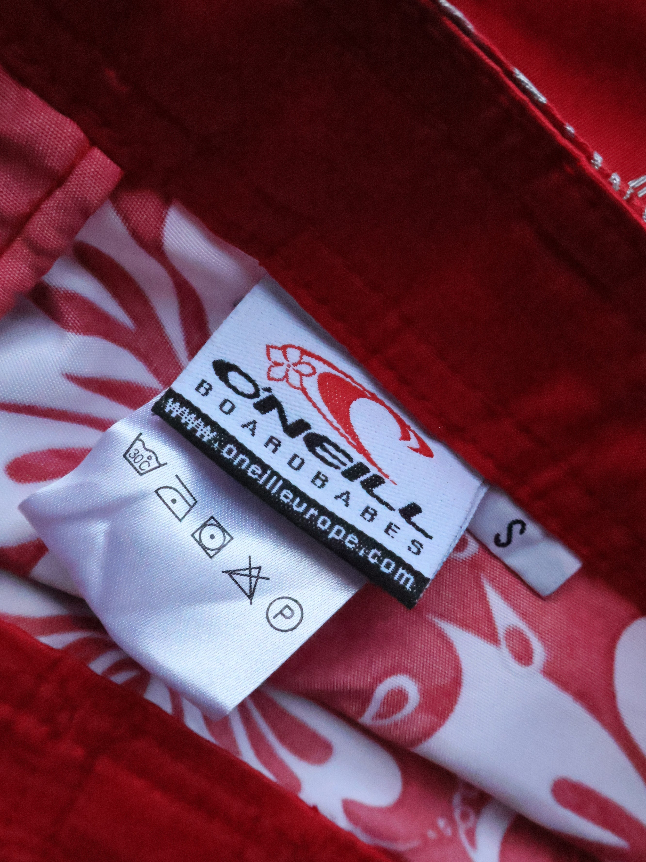 Eticheta marime si compozitie - Pantaloni scurti de baie O'Neill - S - Femei