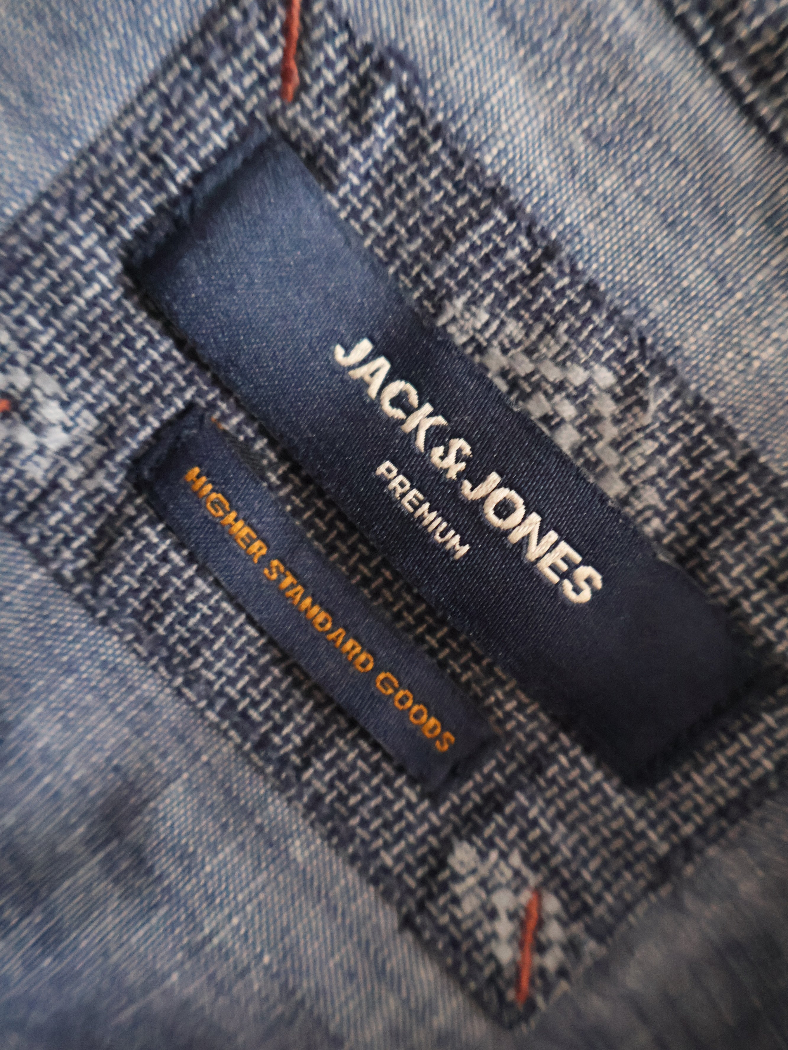 Eticheta marime si compozitie - Camasa JACK&JONES - L - Barbati
