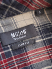 Eticheta marime si compozitie - Camasa Mustang - L - Barbati