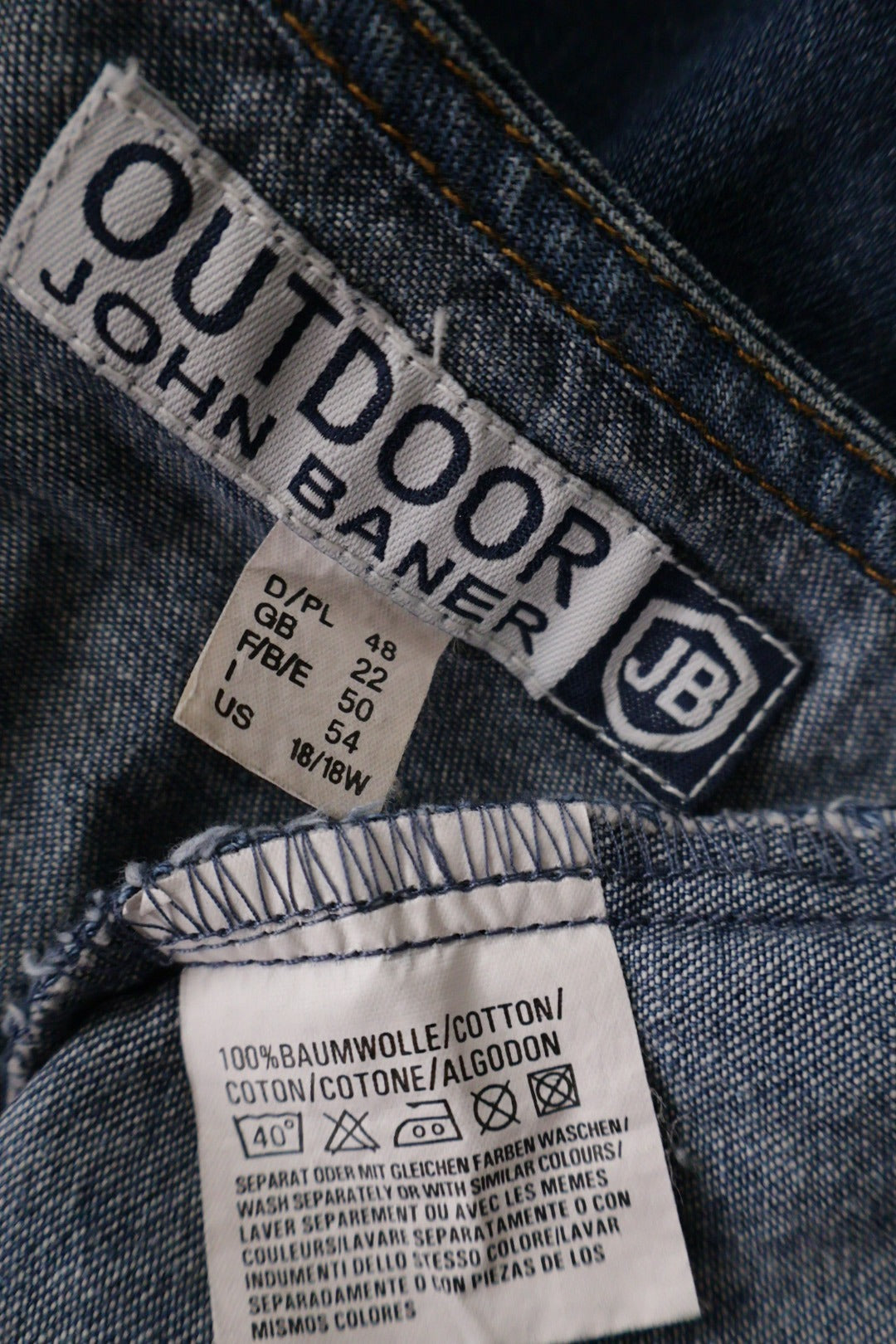 Rochie John Baner albastru mărime XXL etichetă mărime și compoziție second-hand premium