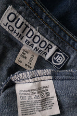 Rochie John Baner albastru mărime XXL etichetă mărime și compoziție second-hand premium
