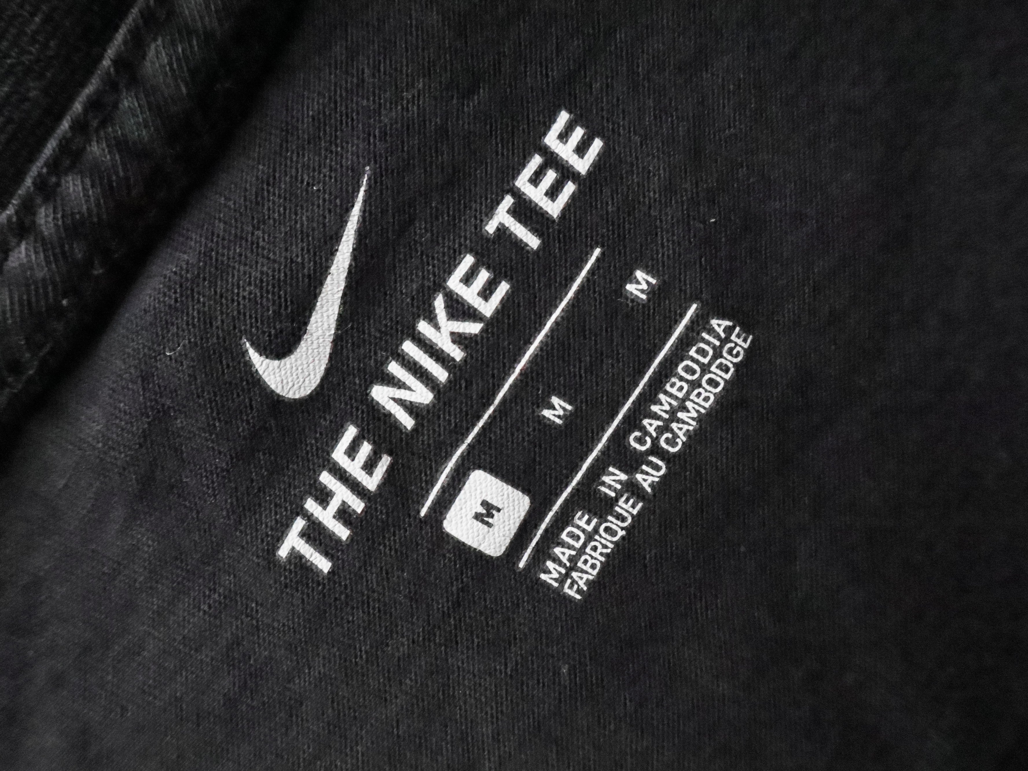 Eticheta marime si compozitie - Tricou NIKE - M - Barbati
