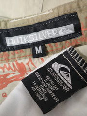 Eticheta marime si compozitie - Pantaloni scurti Quiksilver - M - Barbati