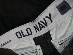 Eticheta marime si compozitie - Pantaloni scurti cargo Old Navy - XS - Barbati