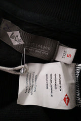 Top Lee Cooper negru mărime S etichetă mărime și compoziție second-hand premium